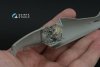 Quinta Studio QD48467 Macchi MC.200 Saetta (Late) 3D-Printed coloured Interior on decal paper (Italeri/Tamiya) 1/48